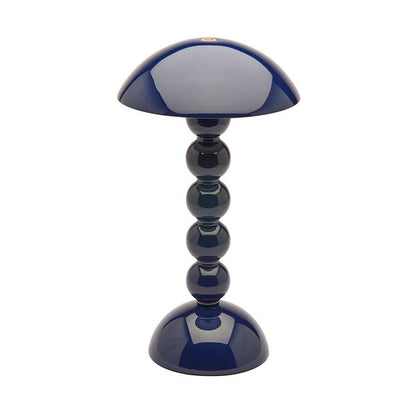 Navy Lacquer Rechargeable Bobbin LED Lamp - Addison Ross Ltd UK