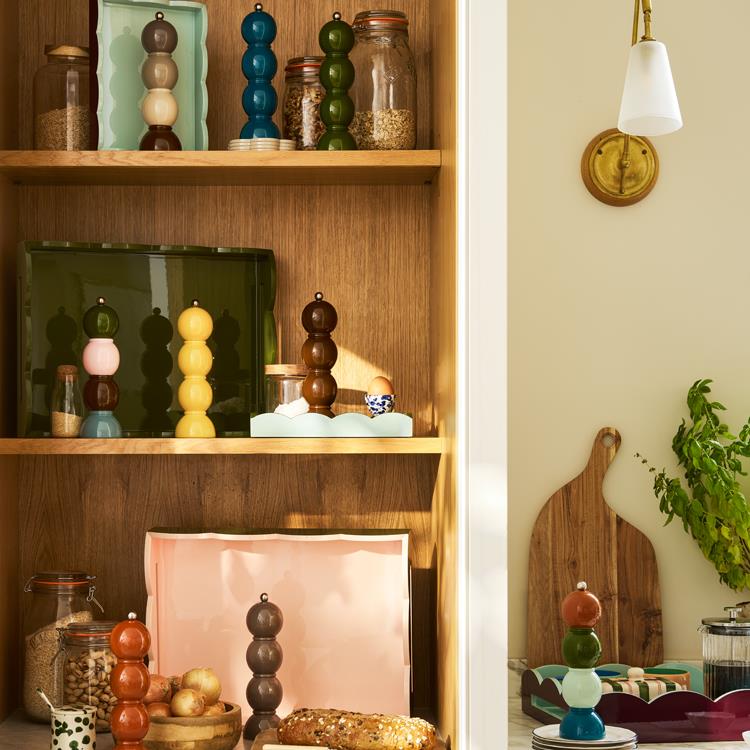 Nutmeg Multi Bob Salt or Pepper Mill - Addison Ross Ltd UK