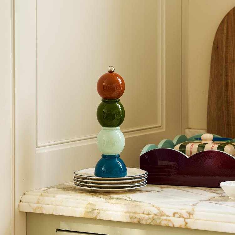 Nutmeg Multi Bob Salt or Pepper Mill - Addison Ross Ltd UK