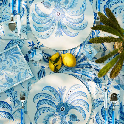 Palm Beach Blue Placemats - Set of 4 - Addison Ross Ltd UK