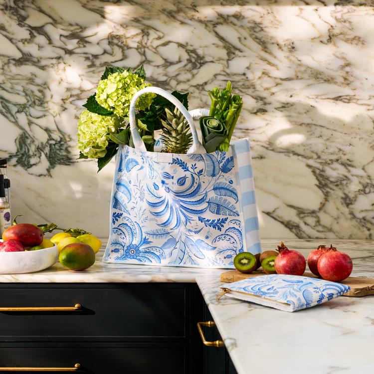 Palm Beach Blue Tote Bag - Addison Ross Ltd UK