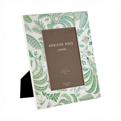 Palm Beach Green Lacquer Photo Frame - Addison Ross Ltd UK