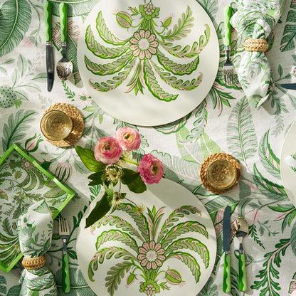 Palm Beach Green Placemats - Set of 4 - Addison Ross Ltd UK