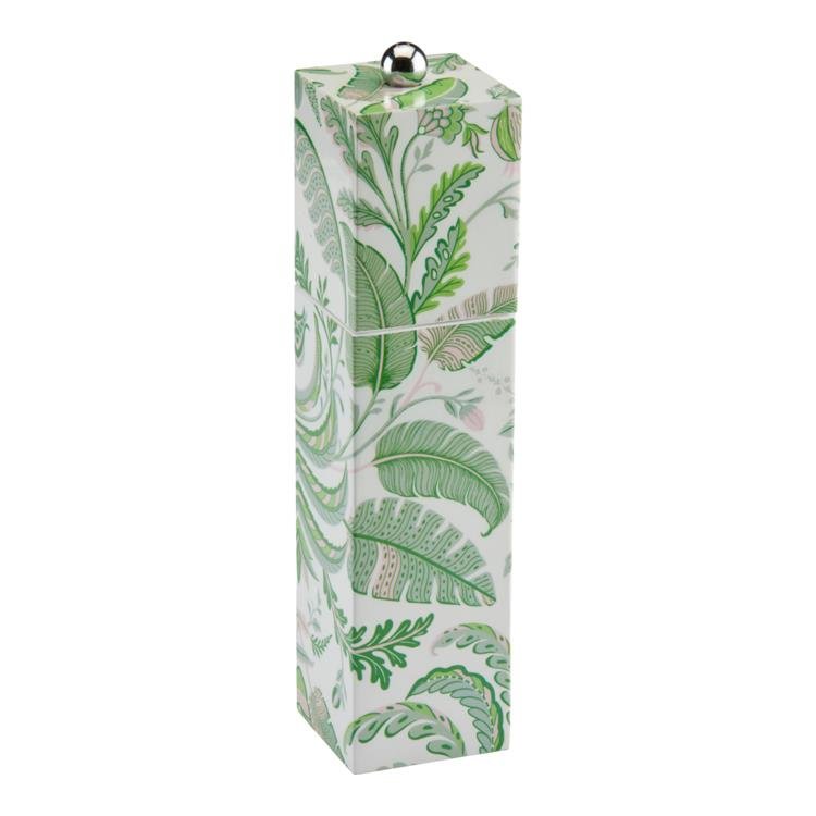 Palm Beach Green Square Pillar Salt or Pepper Mill - Addison Ross Ltd UK