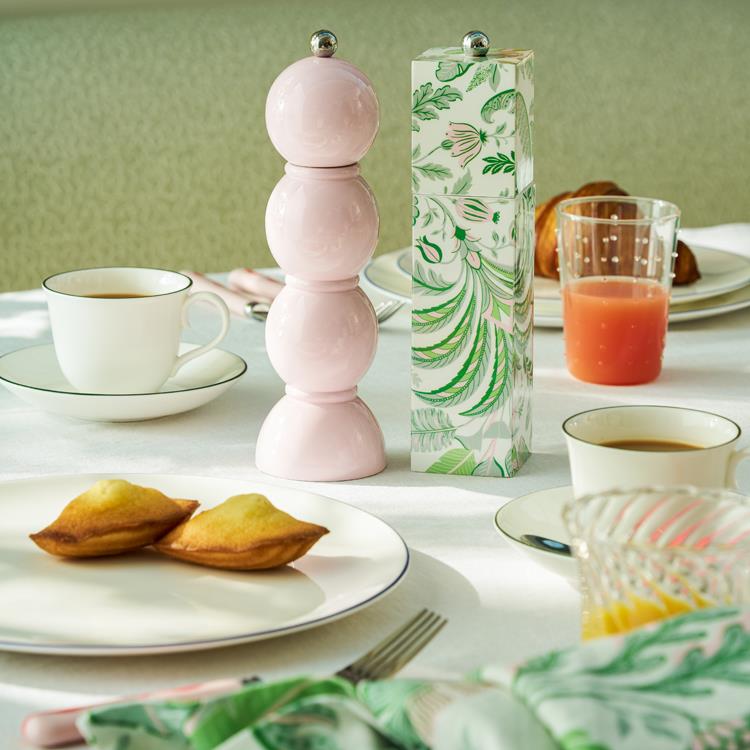 Palm Beach Green Square Pillar Salt or Pepper Mill - Addison Ross Ltd UK