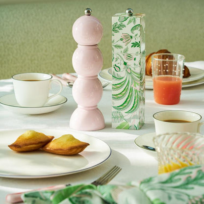 Palm Beach Green Square Pillar Salt or Pepper Mill - Addison Ross Ltd UK