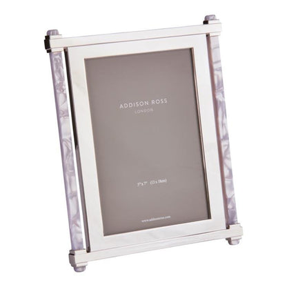 Pearl & Silver Acrylic Photo Frame - Addison Ross Ltd UK