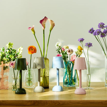 Pink Scallop Rechargeable LED Lamp - Addison Ross Ltd UK