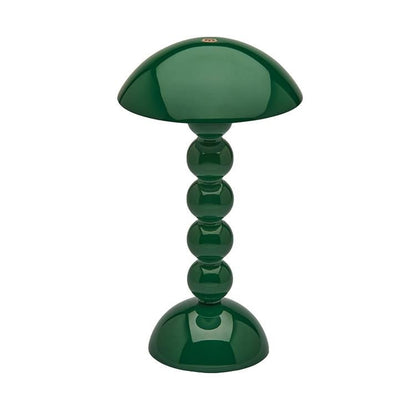 Racing Green Lacquer Rechargeable Bobbin LED Lamp - Addison Ross Ltd UK