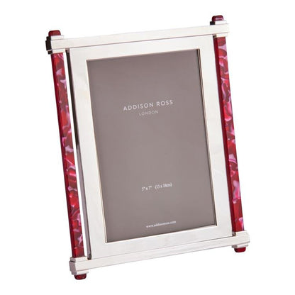 Ruby & Silver Acrylic Photo Frame - Addison Ross Ltd UK