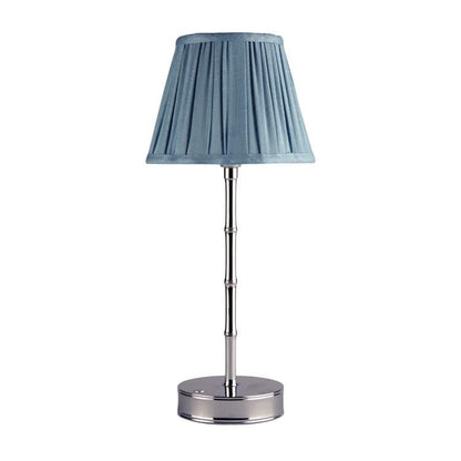 Scallop Lampshade Chambray 16cm - Addison Ross Ltd UK