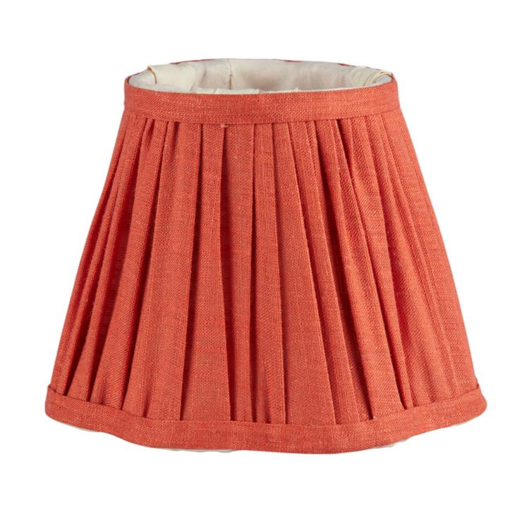 Scallop Lampshade Orange 16cm - Addison Ross Ltd UK