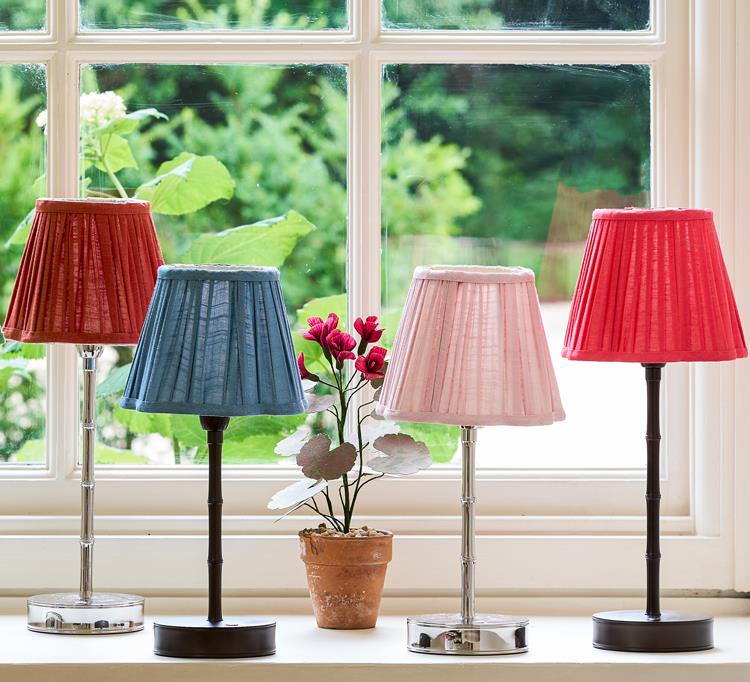 Scallop Lampshade Pink 16cm - Addison Ross Ltd UK