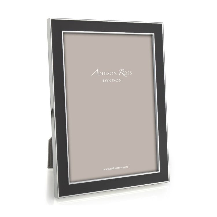 Enamel & Silver Frame
