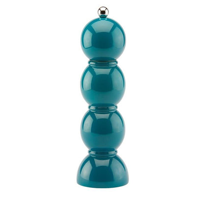 Teal Bobbin Lacquer Salt or Pepper Mill - Addison Ross Ltd UK