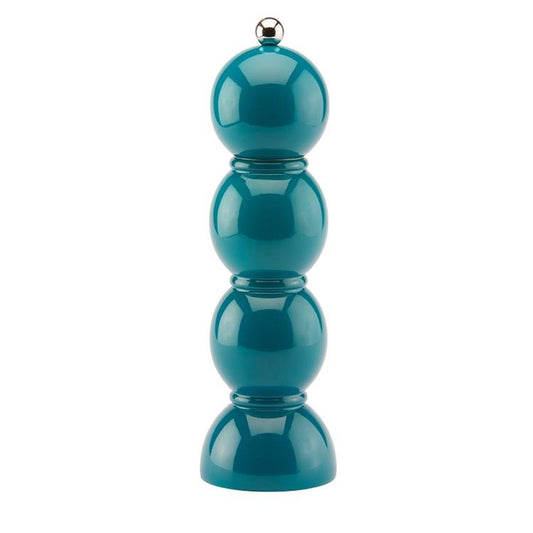 Teal Bobbin Lacquer Salt or Pepper Mill - Addison Ross Ltd UK