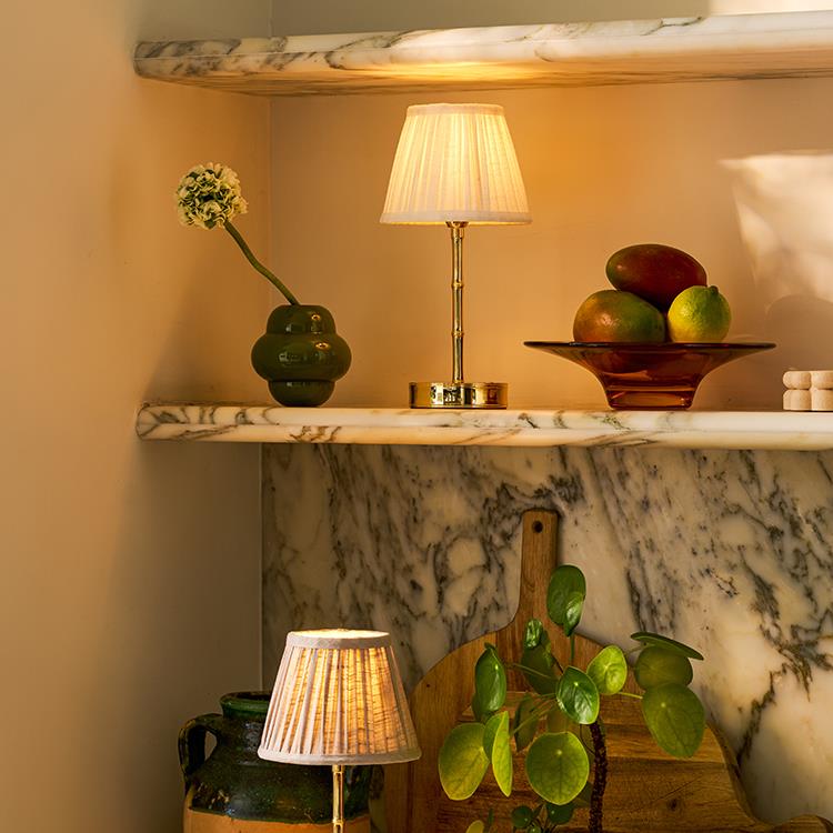 White Empire Lampshade - 16cm - Addison Ross Ltd UK