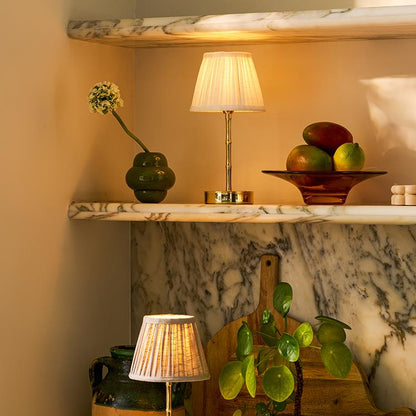 White Empire Lampshade - 16cm - Addison Ross Ltd UK