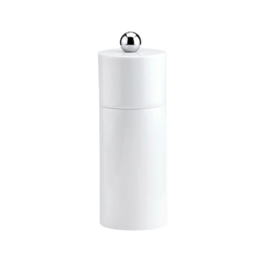White Mini Column Salt or Pepper Mill - Addison Ross Ltd UK
