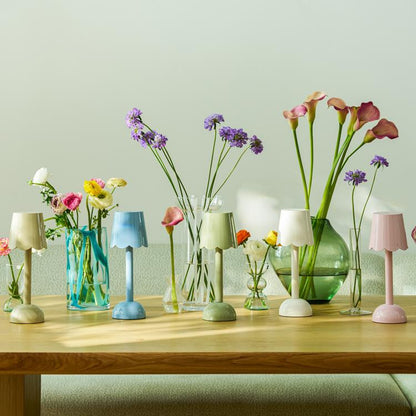 White Scallop Rechargeable LED Lamp - Addison Ross Ltd UK