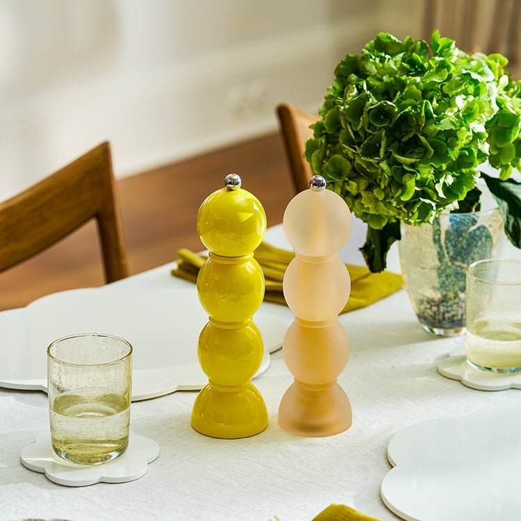 Yellow Bobbin Salt or Pepper Mill - Addison Ross Ltd UK