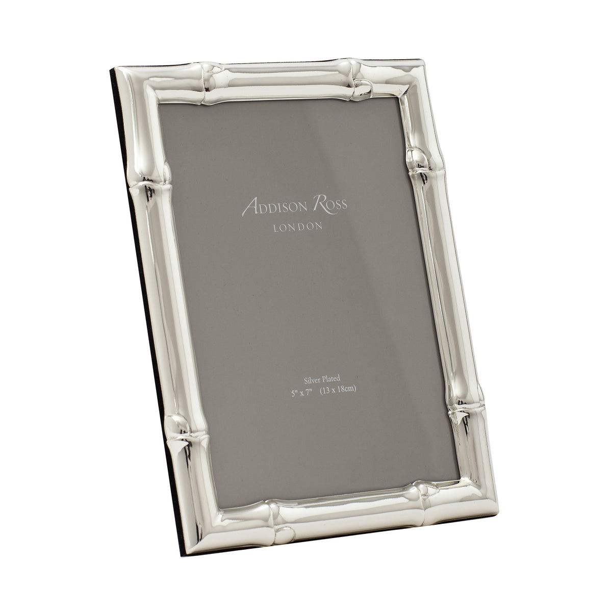 Wide Bamboo Plated Photo Frame