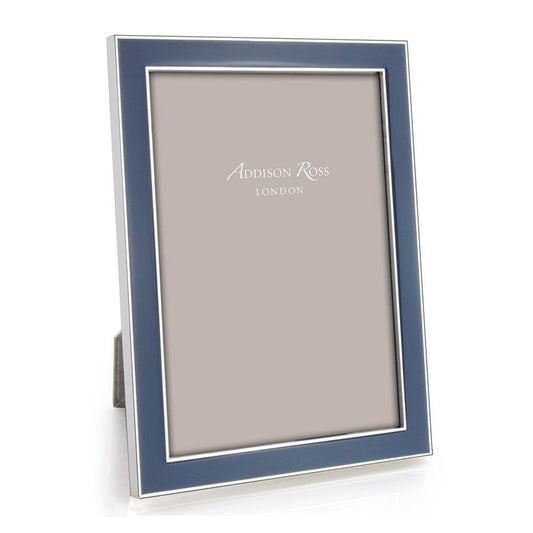 Denim Enamel & Silver Frame - Addison Ross Ltd UK