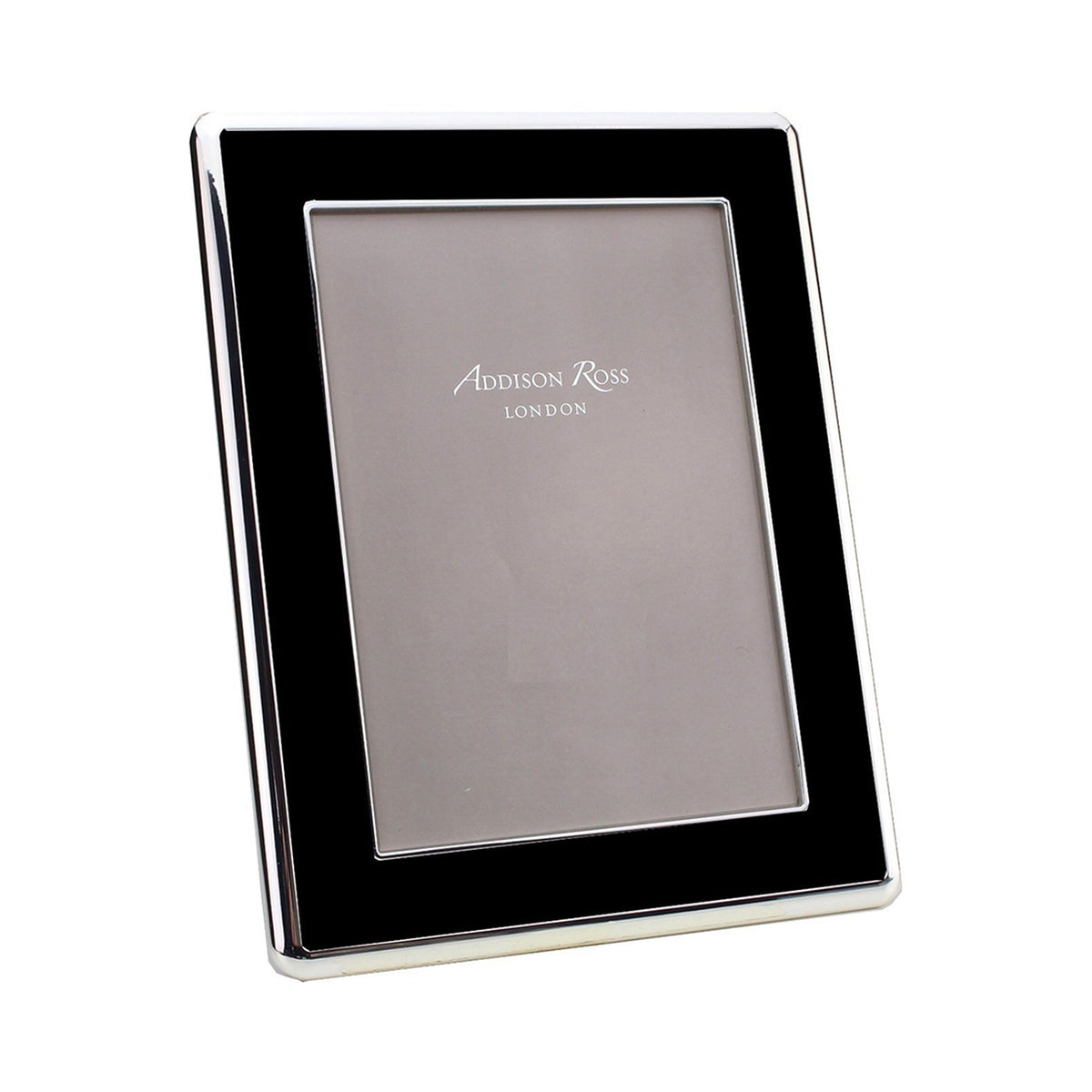 Enamel & Silver Curve Frame
