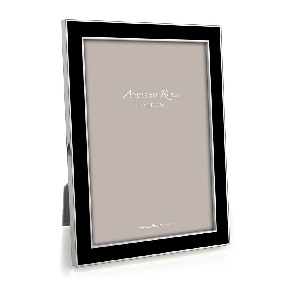 Enamel & Silver Frame