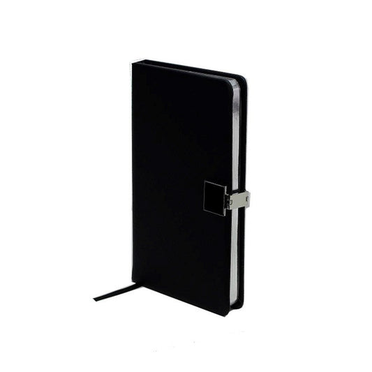 Black & Silver A6 Notebook - Addison Ross Ltd UK