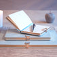 Blue & Gold A6 Notebook - Addison Ross Ltd UK