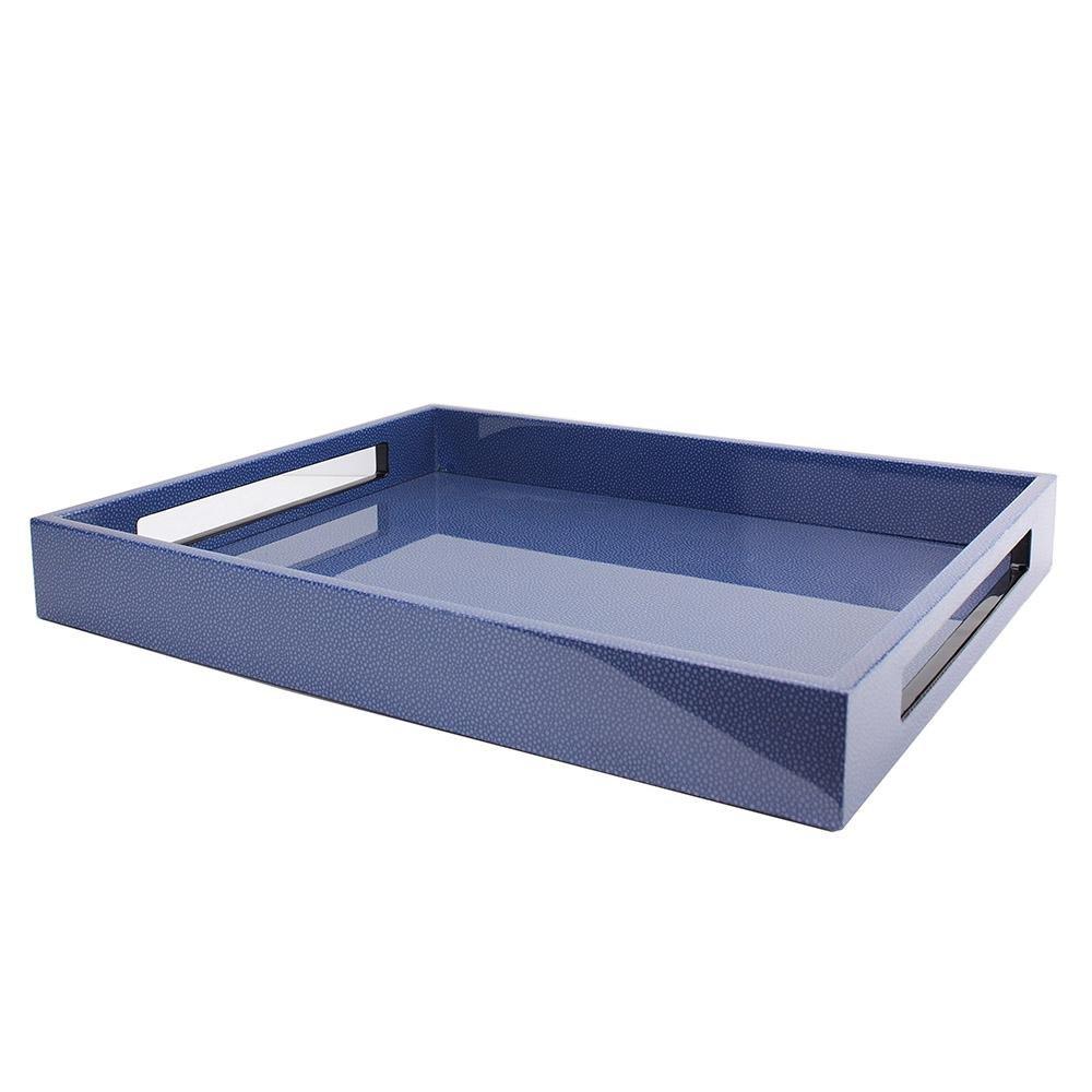 Shagreen Medium Lacquered Serving Tray
