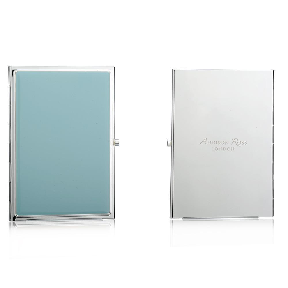 Blue & Silver Plate Travel Frame
