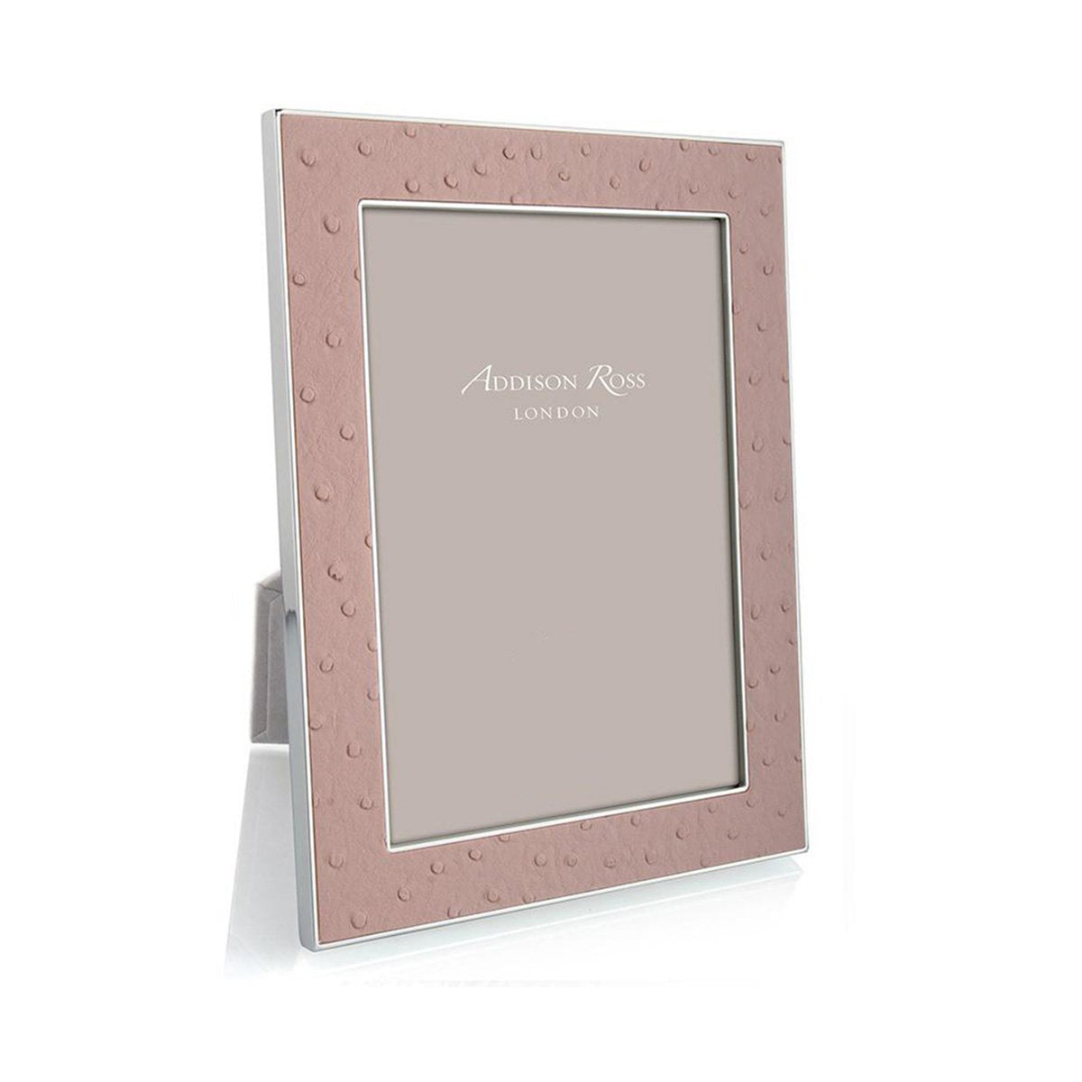Blush Ostrich & Frame
