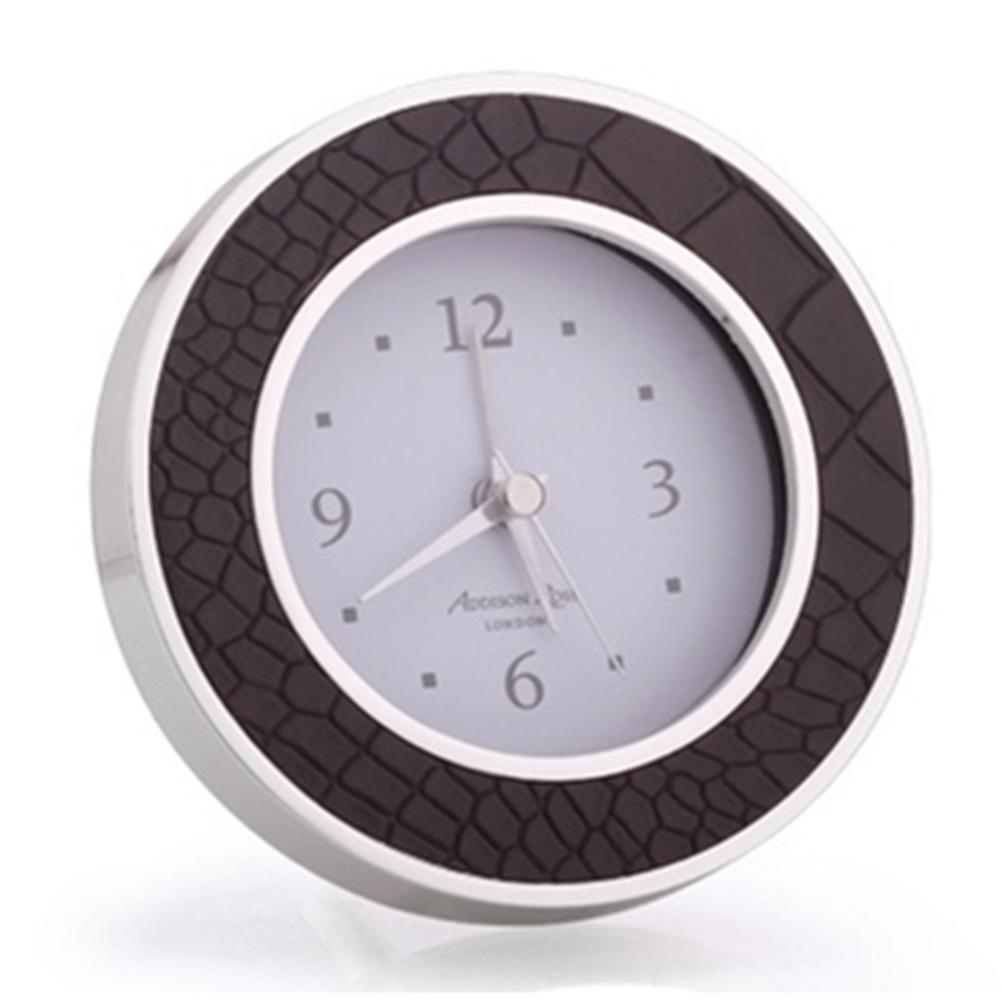 Choc Croc & Silver Alarm Clock - Addison Ross Ltd UK