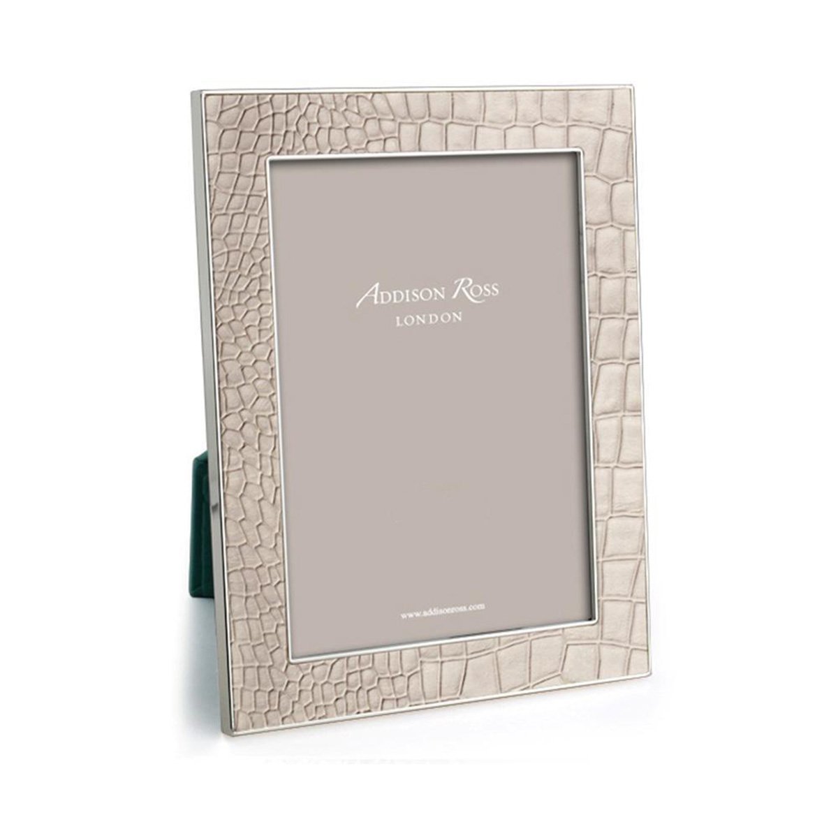 Croc & Silver Frame