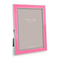 Electric Pink Enamel & Silver Frame - Addison Ross Ltd UK