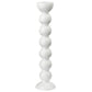 Extra Tall White Bobbin Candlestick - 33cm - Addison Ross Ltd UK