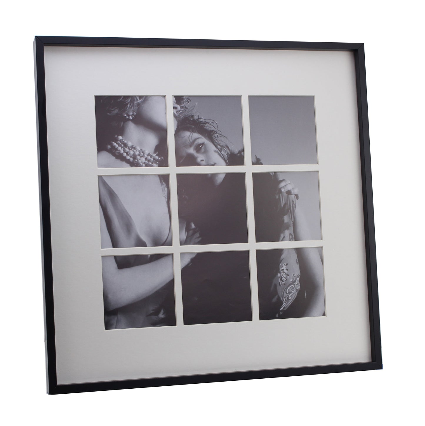 Four Aperture Black Wall Hanging Frame - Addison Ross Ltd UK