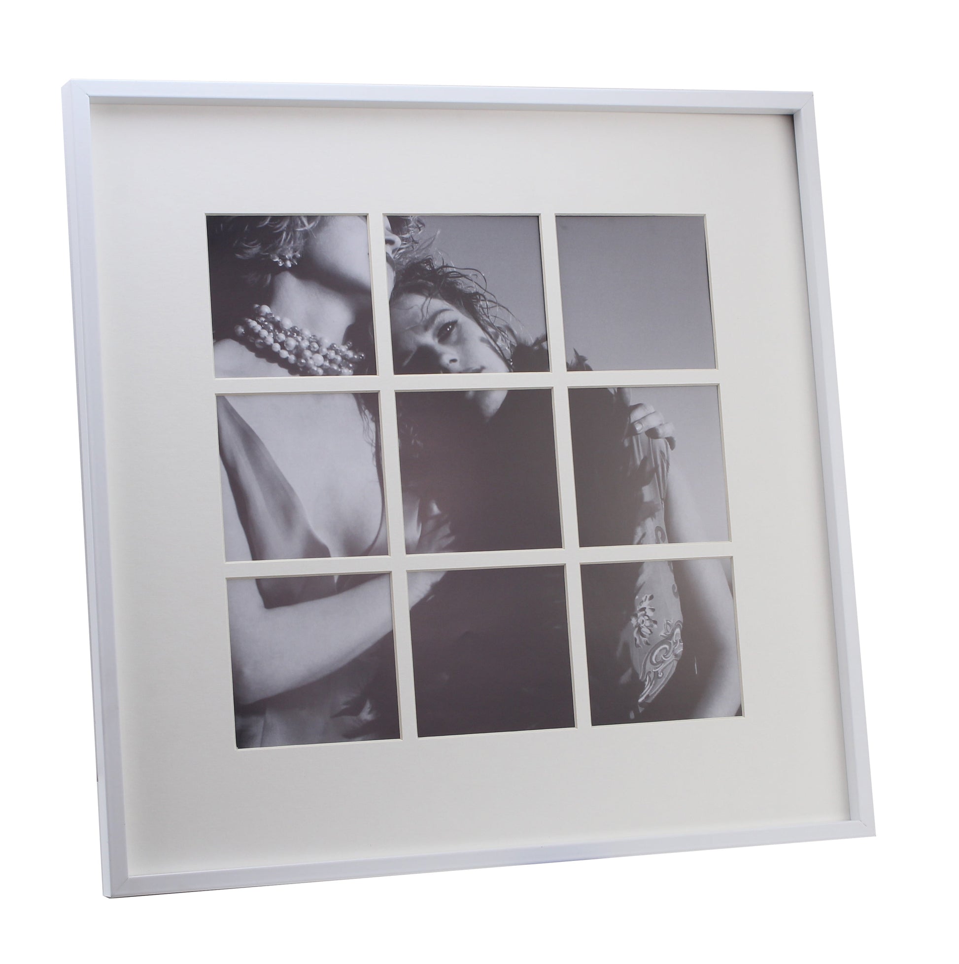Four Aperture White Wall Hanging Frame - Addison Ross Ltd UK