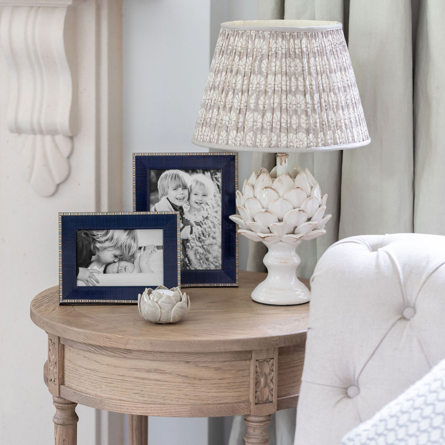 Frise Blue Marquetry Frame - Addison Ross Ltd UK