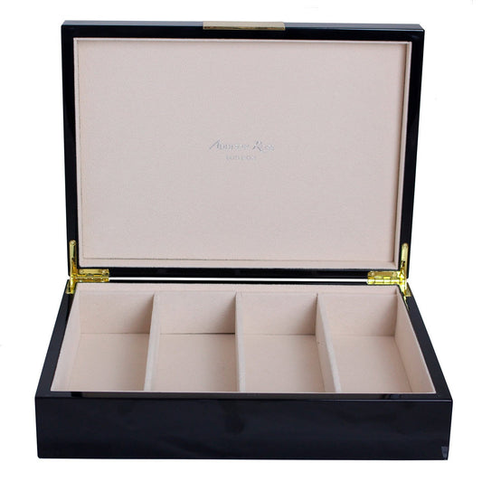 Large Black & Gold Glasses Box - Addison Ross Ltd UK