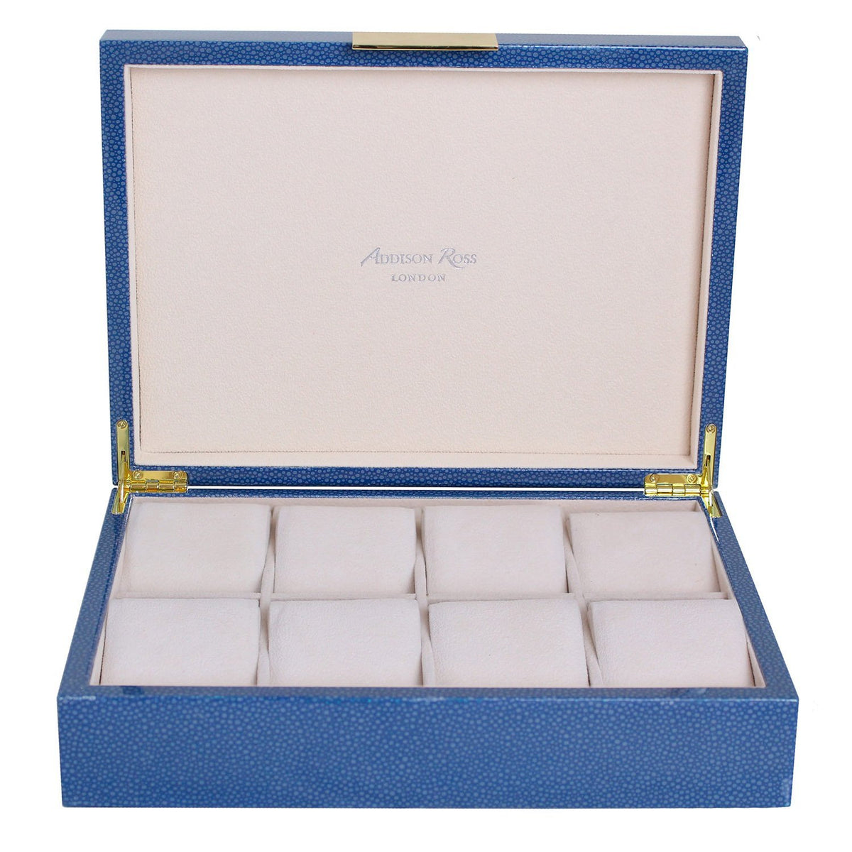 Large Shagreen Watch Box Gold