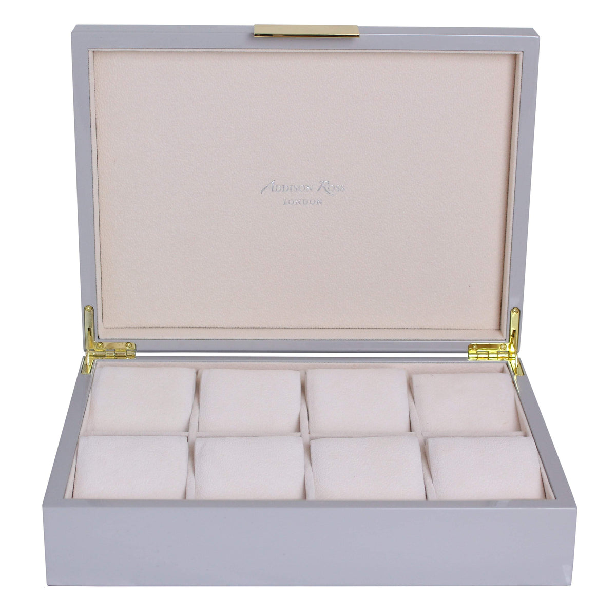 Large Chiffon & Gold Watch Box