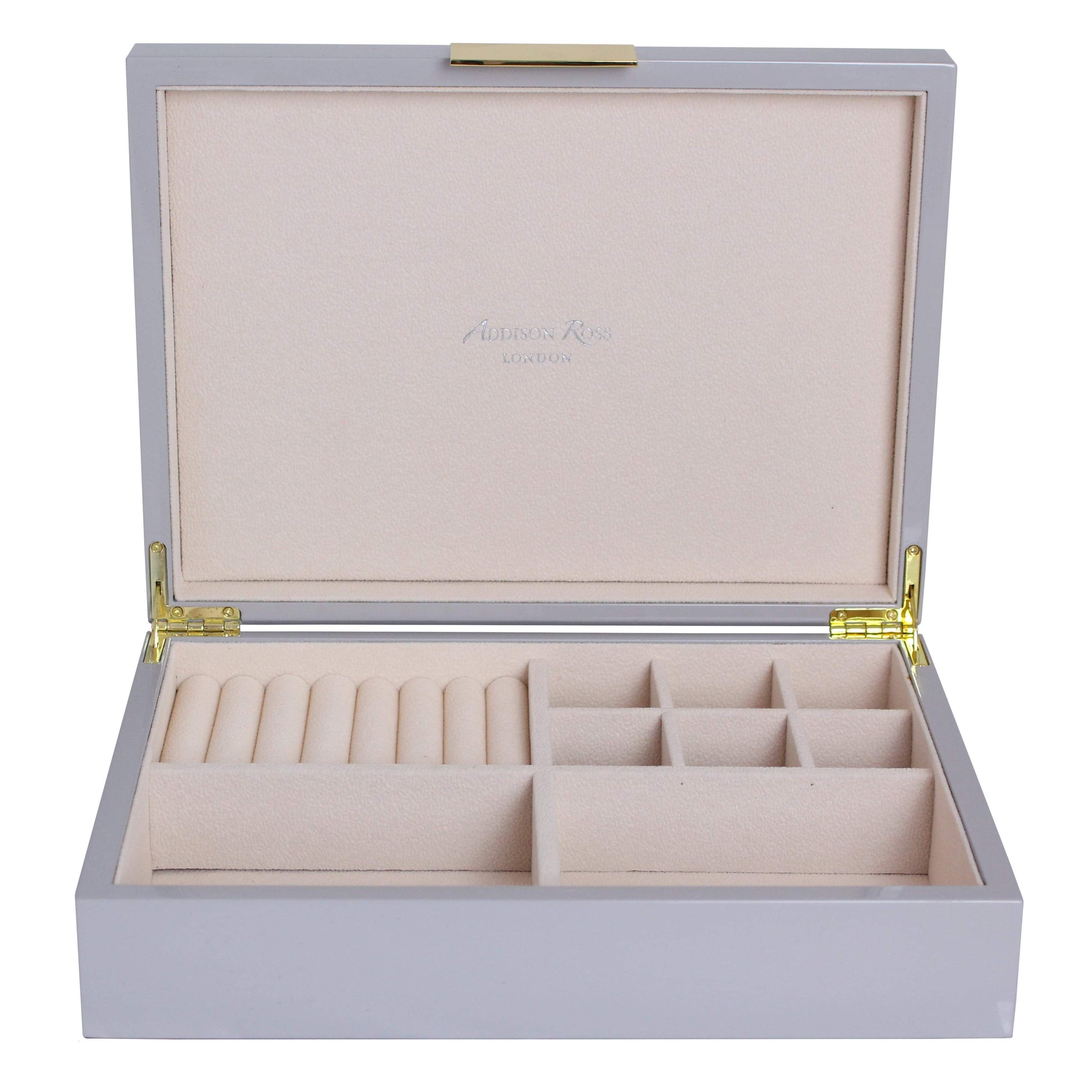 Large Chiffon Jewellery Box with Gold - Addison Ross Ltd UK
