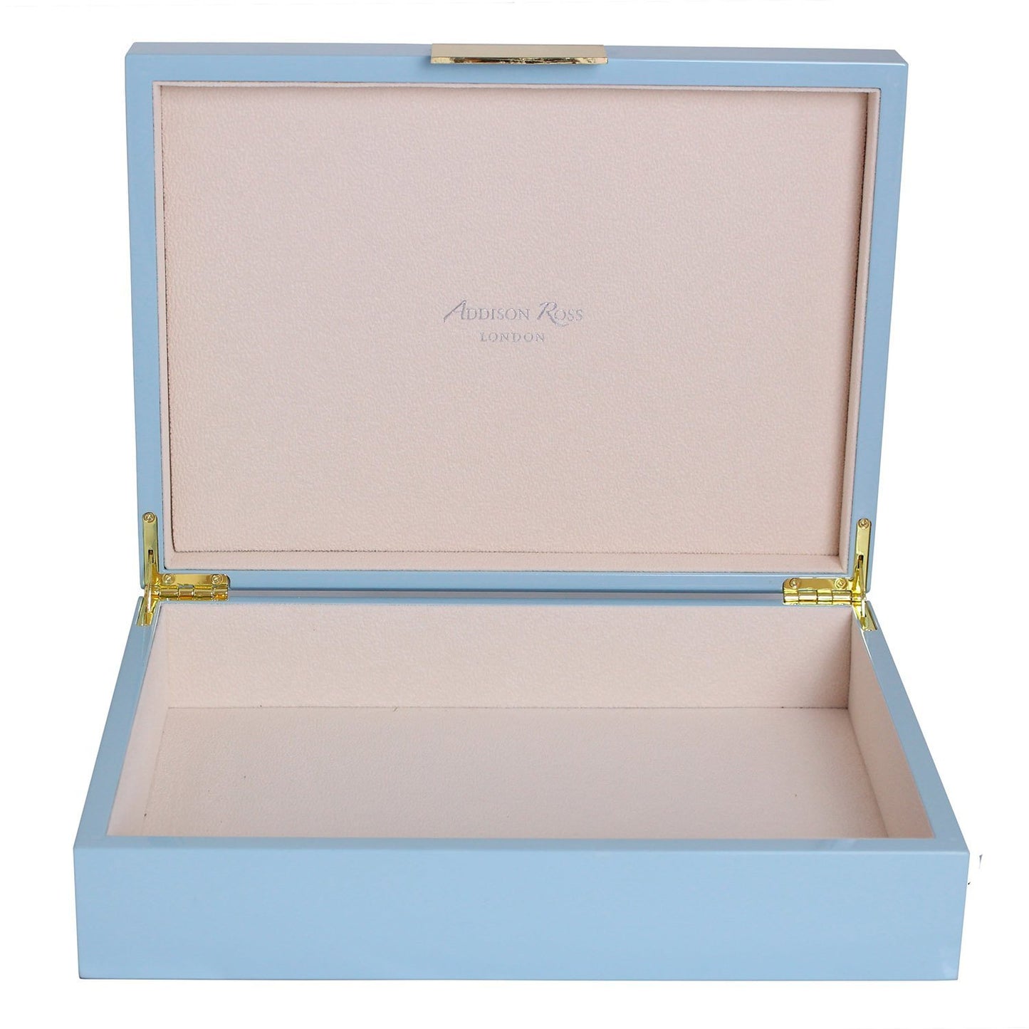 Large Pale Denim & Gold Box - Addison Ross Ltd UK