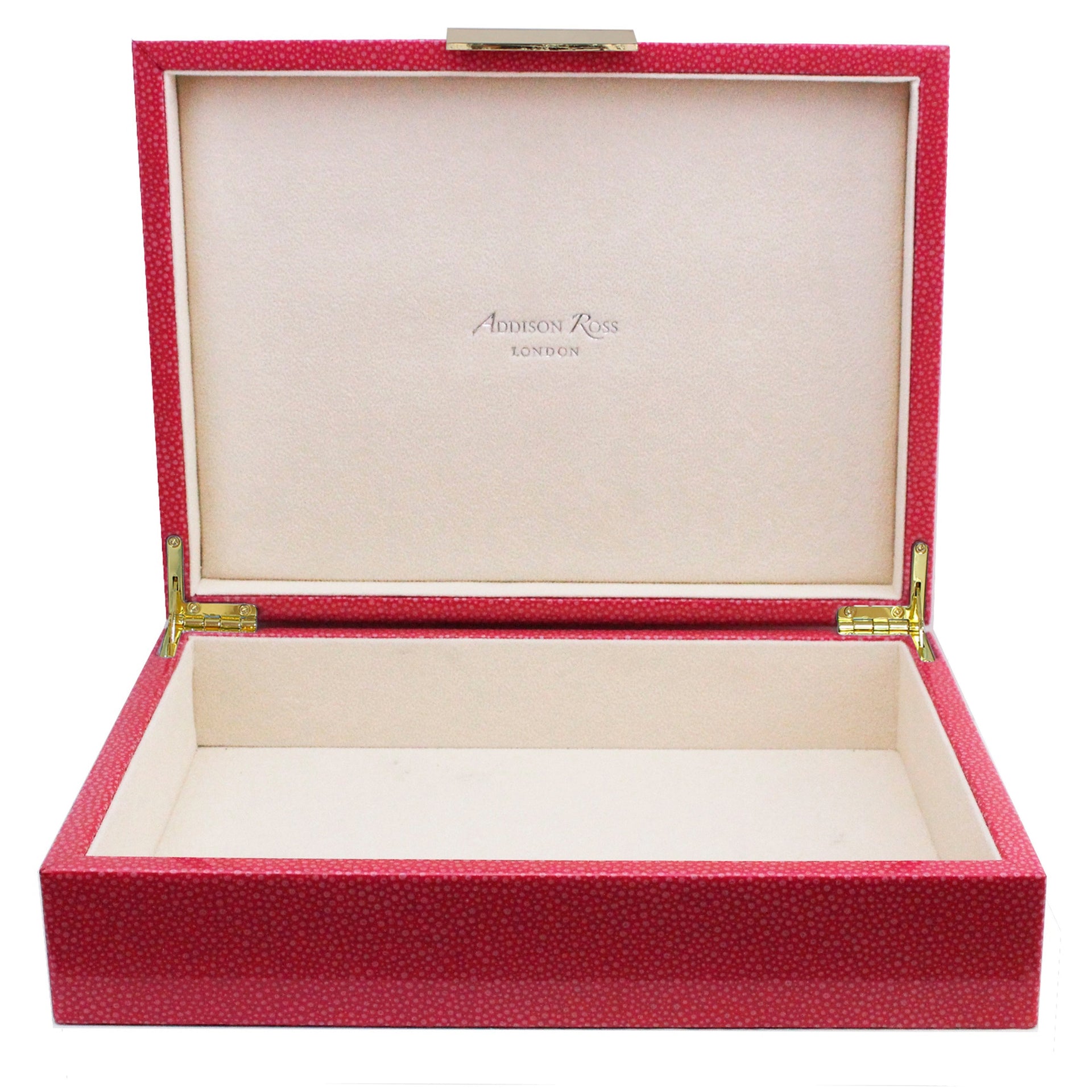 Large Shagreen Lacquer Box Gold