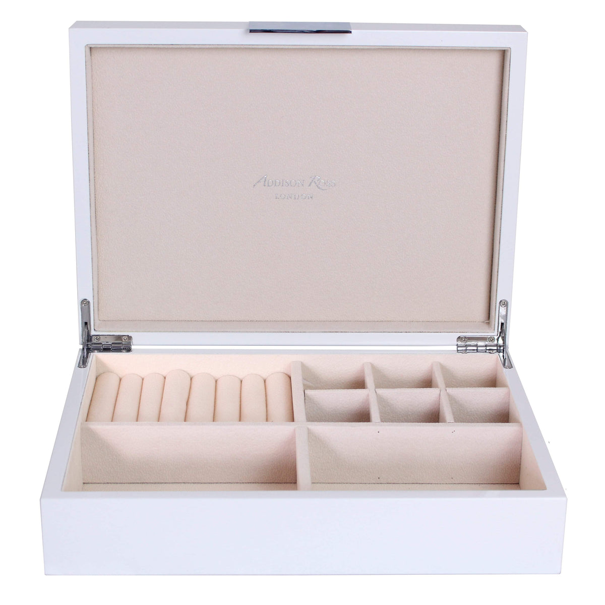 Large Jewellery Box Silver