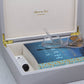 Large White Lacquer Box With Silver - Addison Ross Ltd UK