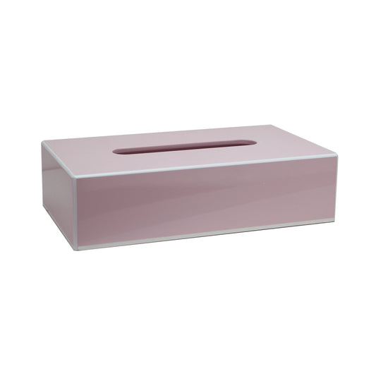 Light Pink Rectangular Tissue Box - Addison Ross Ltd UK